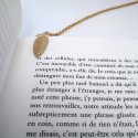 Bijoux de livre - Marque page