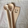 Happy spoon - Cuillères et spatule en bois