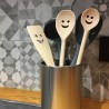 Happy spoon - Cuillères et spatule en bois