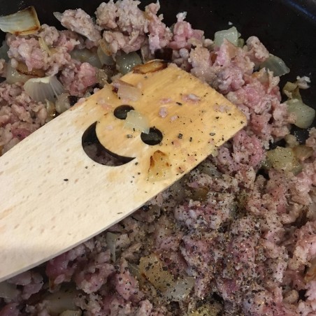 Happy spoon - Cuillères et spatule en bois