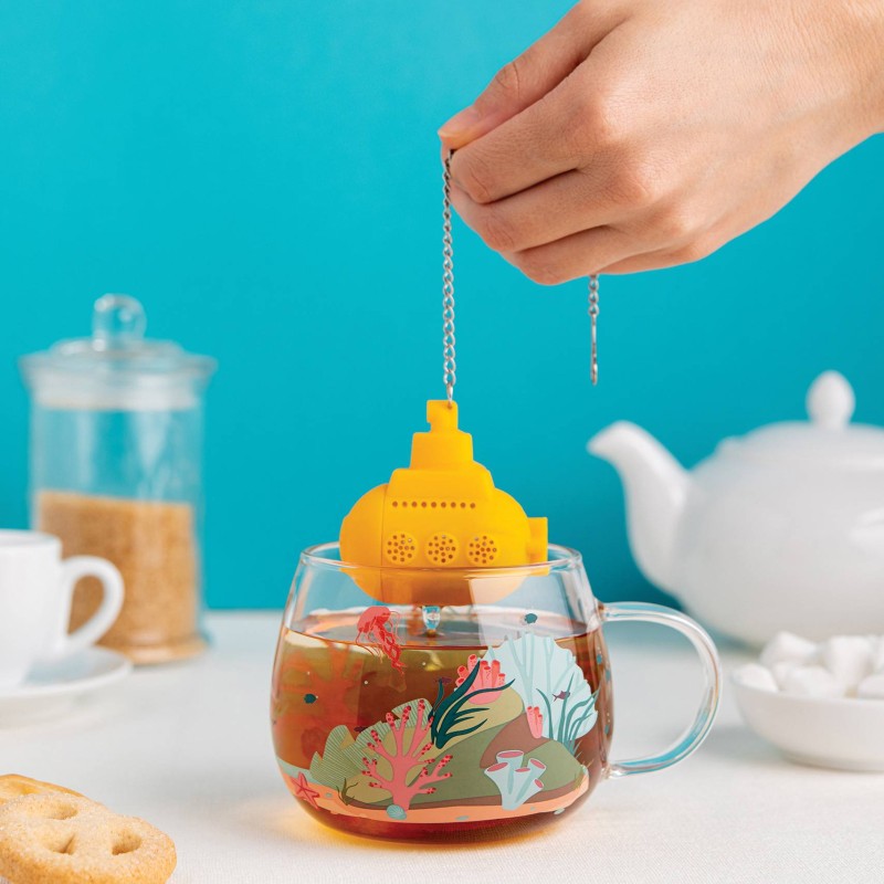 Under the Tea - tasse en verre et infuseur