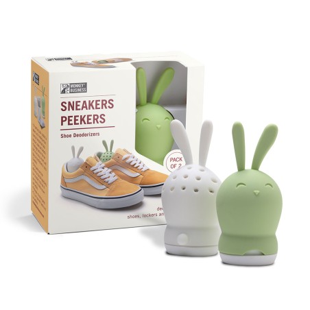 Sneakers Peekers lapins - désodorisant absorbeur d'odeur au