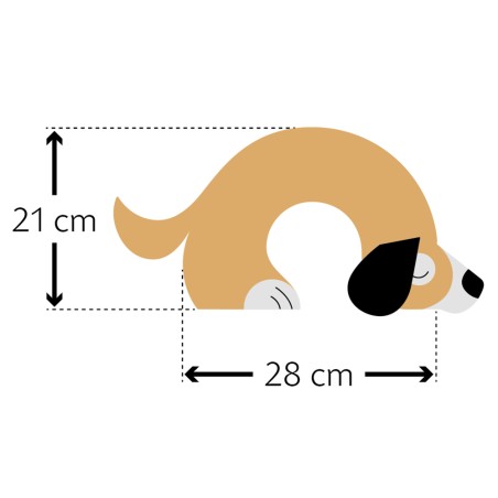 Bobby the Dog beige -  bouillotte sèche