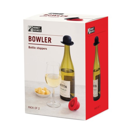 Bowler - bottle stoppers