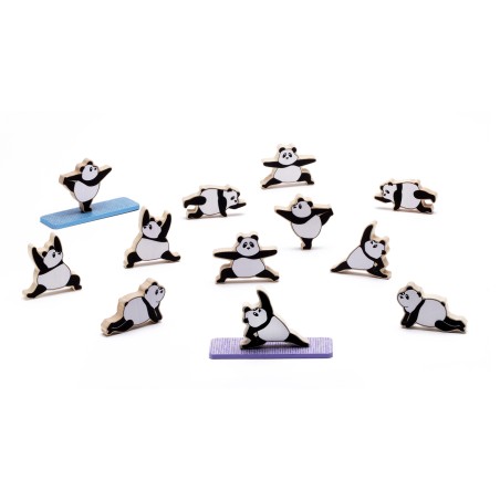 Zen Panda - jeu d'équilibre en bois