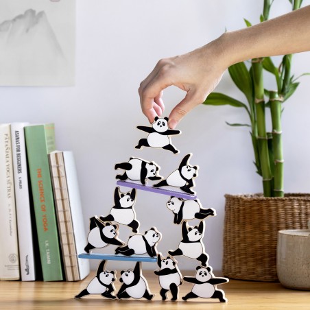 Zen Panda - jeu d'équilibre en bois