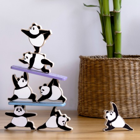 Zen Panda - jeu d'équilibre en bois
