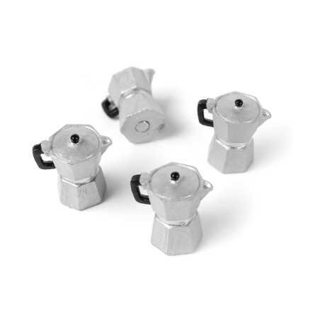 4 Aimants Moka - cafetière...