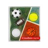 5 Aimants Sport - golf - foot - rugby - tennis - basket