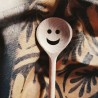 Pair of Happy spoon - wood - smile