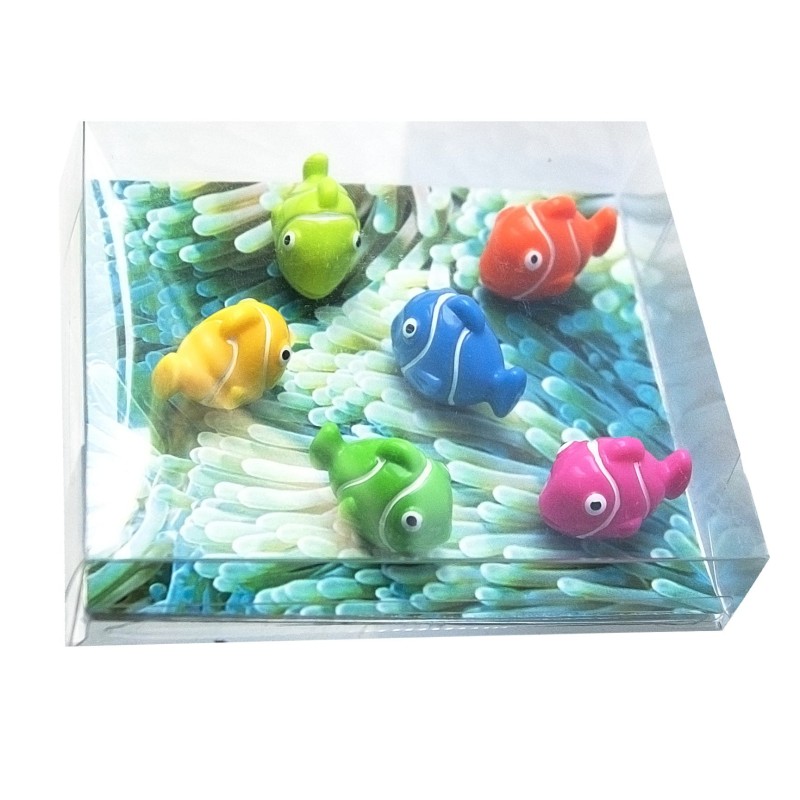 6 x Nemo magnet frigo aimant animaux pour enfant - Aimants
