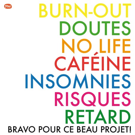 Carte GROU N°17 - Burn out