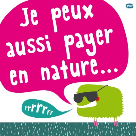 Carte GROU N°22 - Je peux payer