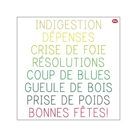 Carte GROU N°1 - happy joyeux 