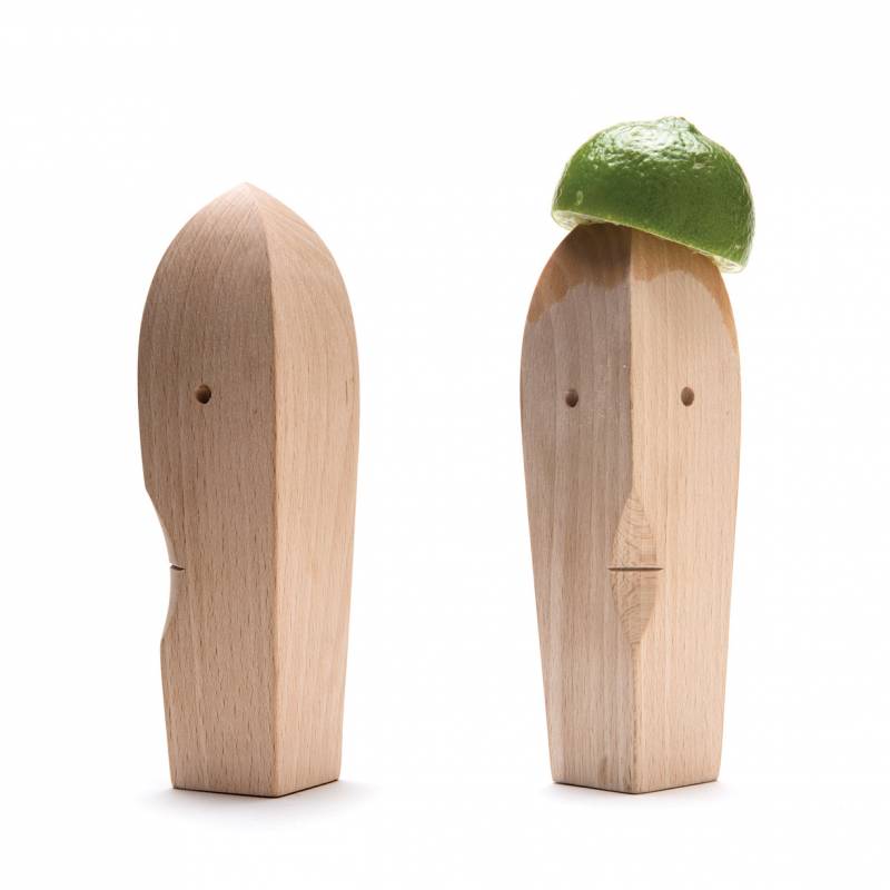 Juice Bruce, presse citron en bois Le presse agrumes bruce en bois | Accessoires cuisine