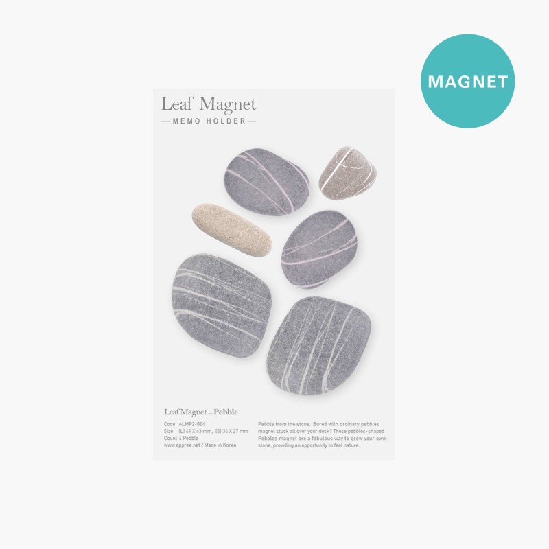 Leaf Magnet Galet - aimants déco