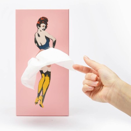 Tissue Up Girl (boite à mouchoirs)