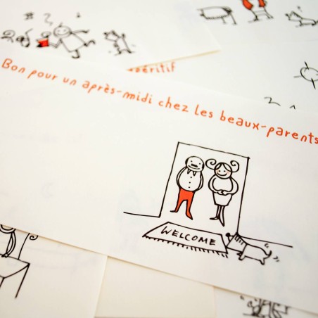 Carnet de bons pour les petits super agents