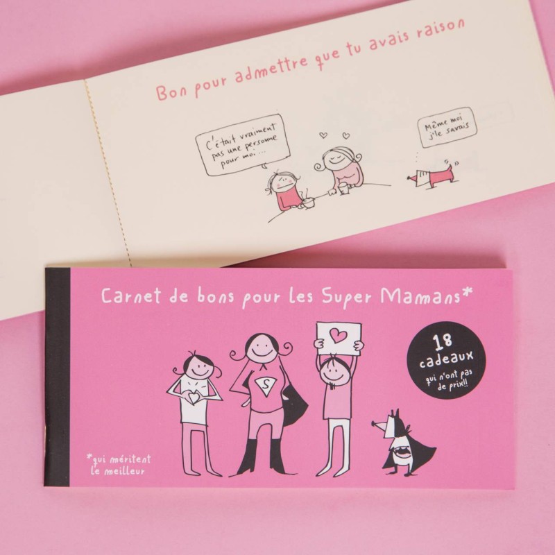 Carnet de bons pour les petits super agents