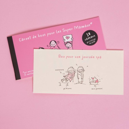 Carnet de bons pour les petits super agents