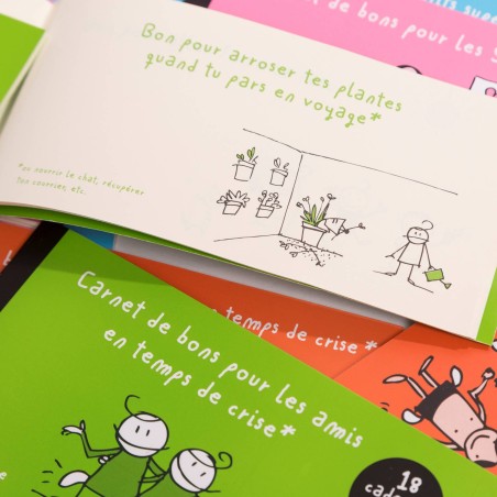 Carnet de bons pour les petits super agents