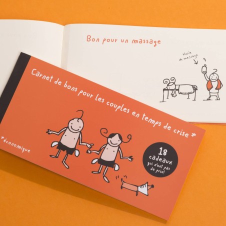 Carnet de bons pour les couples en temps de crise