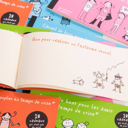 Carnet de bons pour les petits super agents