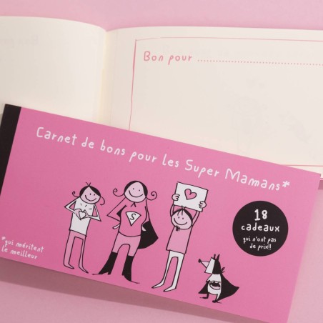 Carnet de bons pour les petits super agents