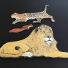 Tierpuzzle- Puzzle de 33 animaux